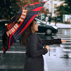 Personalised Adelaide Crows ANZAC Umbrella Military Remembrance Australian Football Mascot Camouflage