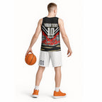 Personalised Collingwood Magpies ANZAC Basketball Jersey Military Remembrance Australian Football Mascot Camouflage