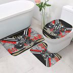 Personalised Collingwood Magpies ANZAC Bathroom Set Military Remembrance Australian Football Mascot Camouflage