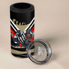 Personalised Collingwood Magpies ANZAC 4 in 1 Can Cooler Tumbler Military Remembrance Australian Football Mascot Camouflage