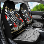 Personalised Collingwood Magpies ANZAC Car Seat Cover Military Remembrance Australian Football Mascot Camouflage