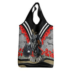 Personalised Collingwood Magpies ANZAC Grocery Bag Military Remembrance Australian Football Mascot Camouflage