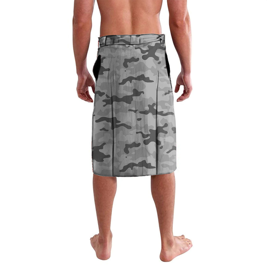 Personalised Collingwood Magpies ANZAC Lavalava Military Remembrance Australian Football Mascot Camouflage