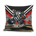 Personalised Collingwood Magpies ANZAC Pillow Cover Military Remembrance Australian Football Mascot Camouflage