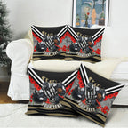 Personalised Collingwood Magpies ANZAC Pillow Cover Military Remembrance Australian Football Mascot Camouflage