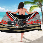 Personalised Collingwood Magpies ANZAC Sarong Military Remembrance Australian Football Mascot Camouflage