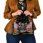 Personalised Collingwood Magpies ANZAC Shoulder Handbag Military Remembrance Australian Football Mascot Camouflage