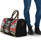 Personalised Collingwood Magpies ANZAC Travel Bag Military Remembrance Australian Football Mascot Camouflage