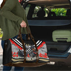 Personalised Collingwood Magpies ANZAC Travel Bag Military Remembrance Australian Football Mascot Camouflage