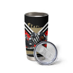 Personalised Collingwood Magpies ANZAC Tumbler Cup Military Remembrance Australian Football Mascot Camouflage