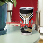 Personalised Collingwood Magpies ANZAC Tumbler Cup Military Remembrance Australian Football Mascot Camouflage