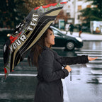 Personalised Collingwood Magpies ANZAC Umbrella Military Remembrance Australian Football Mascot Camouflage
