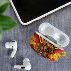 Personalised Hawthorn Hawks ANZAC AirPods Case Military Remembrance Australian Football Mascot Camouflage