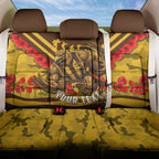 Personalised Hawthorn Hawks ANZAC Back Car Seat Cover Military Remembrance Australian Football Mascot Camouflage