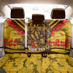 Personalised Hawthorn Hawks ANZAC Back Car Seat Cover Military Remembrance Australian Football Mascot Camouflage