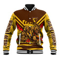 Personalised Hawthorn Hawks ANZAC Baseball Jacket Military Remembrance Australian Football Mascot Camouflage