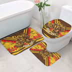 Personalised Hawthorn Hawks ANZAC Bathroom Set Military Remembrance Australian Football Mascot Camouflage