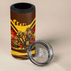 Personalised Hawthorn Hawks ANZAC 4 in 1 Can Cooler Tumbler Military Remembrance Australian Football Mascot Camouflage