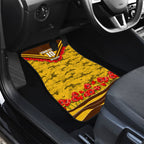 Personalised Hawthorn Hawks ANZAC Car Mats Military Remembrance Australian Football Mascot Camouflage