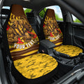 Personalised Hawthorn Hawks ANZAC Car Seat Cover Military Remembrance Australian Football Mascot Camouflage