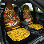 Personalised Hawthorn Hawks ANZAC Car Seat Cover Military Remembrance Australian Football Mascot Camouflage