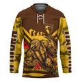 Personalised Hawthorn Hawks ANZAC Hockey Jersey Military Remembrance Australian Football Mascot Camouflage