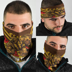 Personalised Hawthorn Hawks ANZAC Neck Gaiter Military Remembrance Australian Football Mascot Camouflage