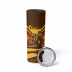 Personalised Hawthorn Hawks ANZAC Skinny Tumbler Military Remembrance Australian Football Mascot Camouflage