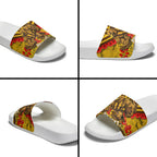 Personalised Hawthorn Hawks ANZAC Slide Sandals Military Remembrance Australian Football Mascot Camouflage