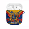 Personalised West Coast Eagles ANZAC AirPods Case Military Remembrance Australian Football Mascot Camouflage