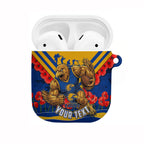 Personalised West Coast Eagles ANZAC AirPods Case Military Remembrance Australian Football Mascot Camouflage