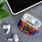 Personalised West Coast Eagles ANZAC AirPods Case Military Remembrance Australian Football Mascot Camouflage