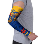 Personalised West Coast Eagles ANZAC Arm Sleeves Military Remembrance Australian Football Mascot Camouflage