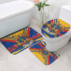 Personalised West Coast Eagles ANZAC Bathroom Set Military Remembrance Australian Football Mascot Camouflage