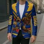Personalised West Coast Eagles ANZAC Blazer Military Remembrance Australian Football Mascot Camouflage