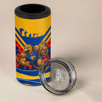 Personalised West Coast Eagles ANZAC 4 in 1 Can Cooler Tumbler Military Remembrance Australian Football Mascot Camouflage