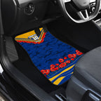 Personalised West Coast Eagles ANZAC Car Mats Military Remembrance Australian Football Mascot Camouflage