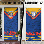 Personalised West Coast Eagles ANZAC Door Cover Military Remembrance Australian Football Mascot Camouflage