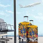 Personalised West Coast Eagles ANZAC Luggage Cover Military Remembrance Australian Football Mascot Camouflage