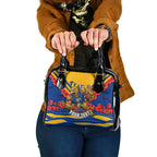 Personalised West Coast Eagles ANZAC Shoulder Handbag Military Remembrance Australian Football Mascot Camouflage