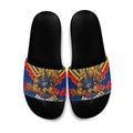 Personalised West Coast Eagles ANZAC Slide Sandals Military Remembrance Australian Football Mascot Camouflage