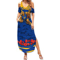 Personalised West Coast Eagles ANZAC Summer Maxi Dress Military Remembrance Australian Football Mascot Camouflage