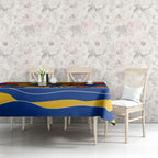 Personalised West Coast Eagles ANZAC Tablecloth Military Remembrance Australian Football Mascot Camouflage