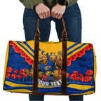 Personalised West Coast Eagles ANZAC Travel Bag Military Remembrance Australian Football Mascot Camouflage