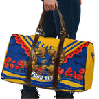 Personalised West Coast Eagles ANZAC Travel Bag Military Remembrance Australian Football Mascot Camouflage