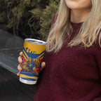 Personalised West Coast Eagles ANZAC Tumbler Cup Military Remembrance Australian Football Mascot Camouflage