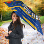 Personalised West Coast Eagles ANZAC Umbrella Military Remembrance Australian Football Mascot Camouflage