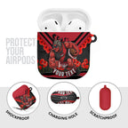 Personalised Essendon Bombers ANZAC AirPods Case Military Remembrance Australian Football Mascot Camouflage
