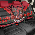 Personalised Essendon Bombers ANZAC Back Car Seat Cover Military Remembrance Australian Football Mascot Camouflage
