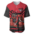 Personalised Essendon Bombers ANZAC Baseball Jersey Military Remembrance Australian Football Mascot Camouflage